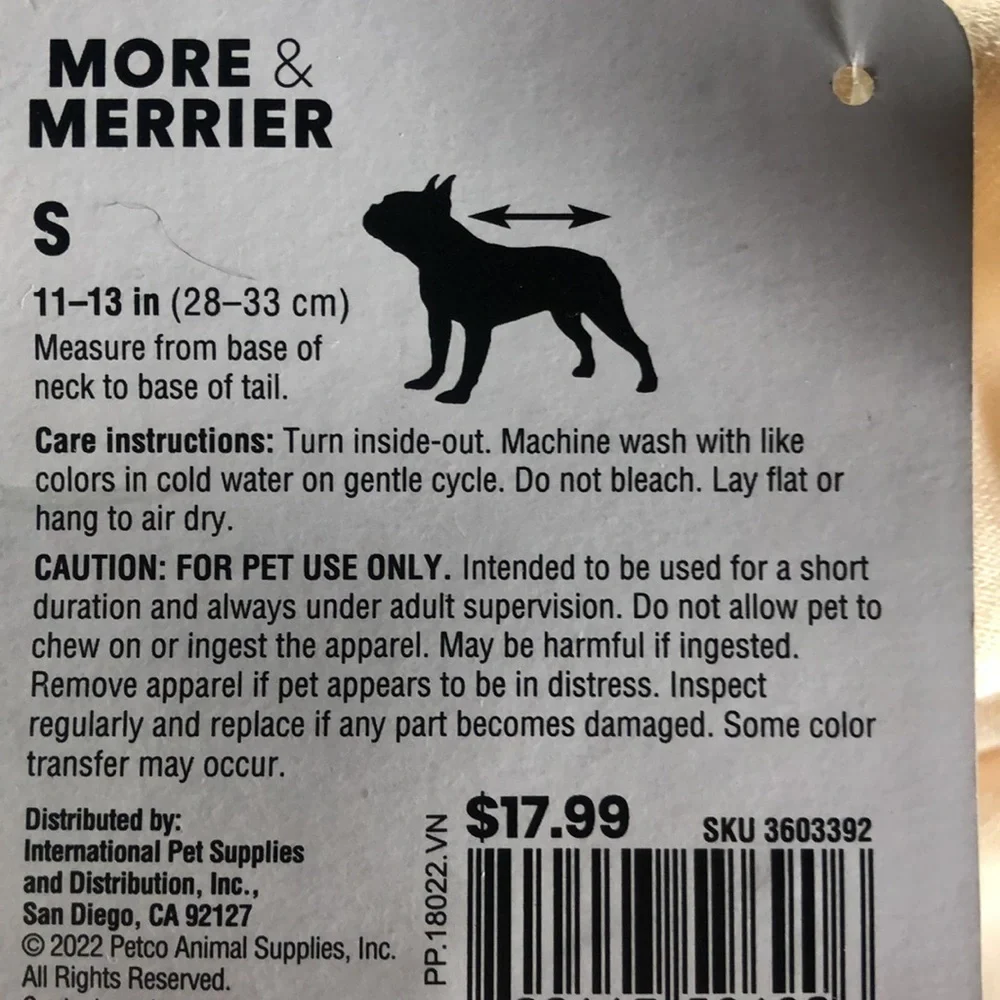 Petco nwt reindeer